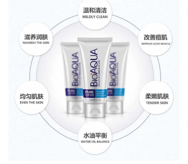 Bioaqua Anti-Acne Cleanser – 100ml