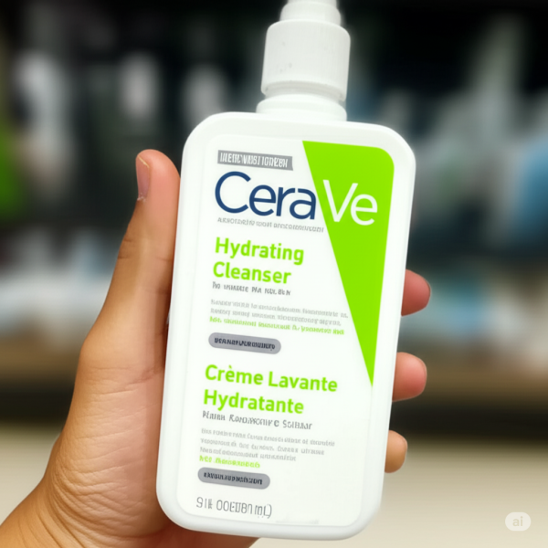 Cerave Renewing Hydrating Cleanser With Salicylic Acid & Ceramides – (237ml)