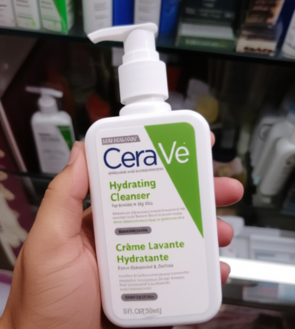 Cerave Renewing Hydrating Cleanser With Salicylic Acid & Ceramides – (237ml)