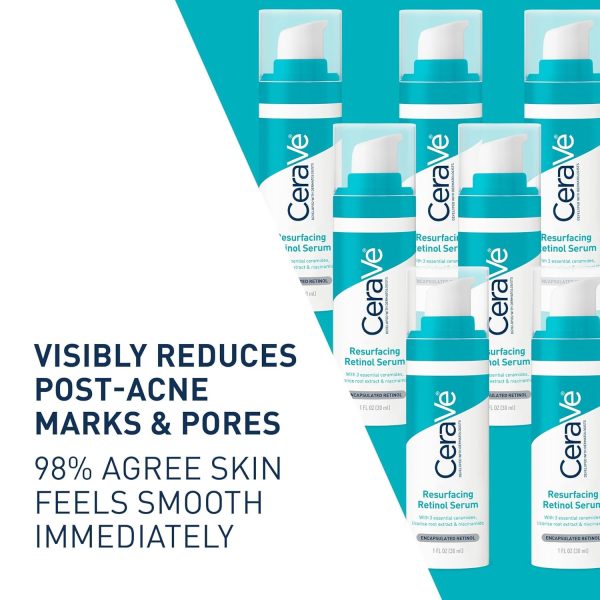 Cerave Resurfacing Retinol Serum For Post Acne Marks - 30 ML