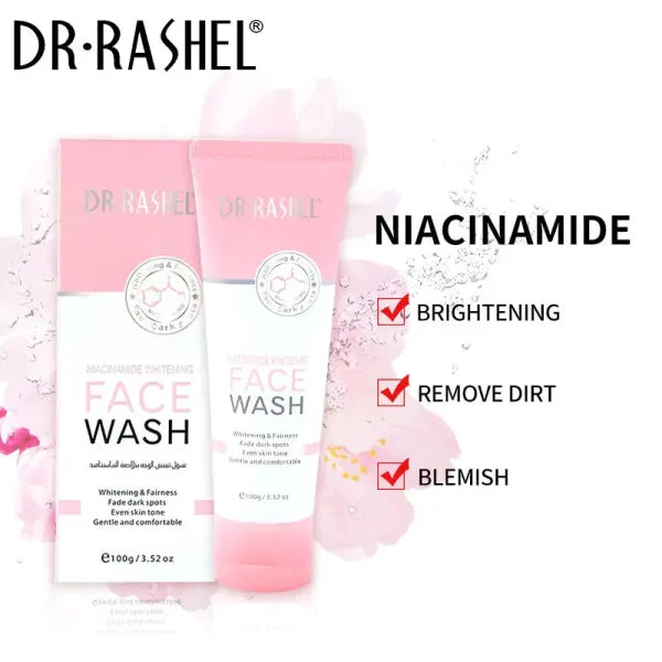 Dr Rashel Niacinamide Whitening Fade Dark Spots Face Wash | 100g
