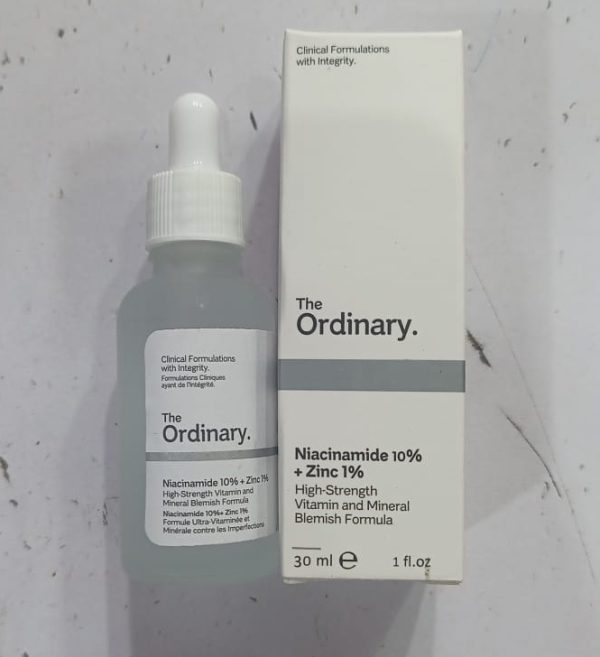 The Ordinary Niacinamide 10% + Zinc 1 % |oil Control, Pore Minimizing & Blemish Solution Serum
