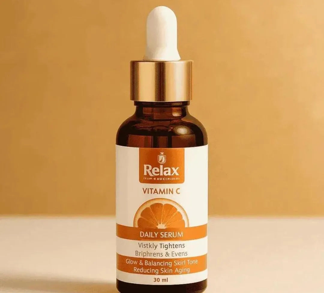 Relax Vitamin C Daily Serum - Skin Brightening & Tightening Formula