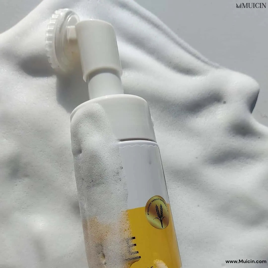 Muicin Rice Mild Cleansing Bubble Foaming Facial Cleanser