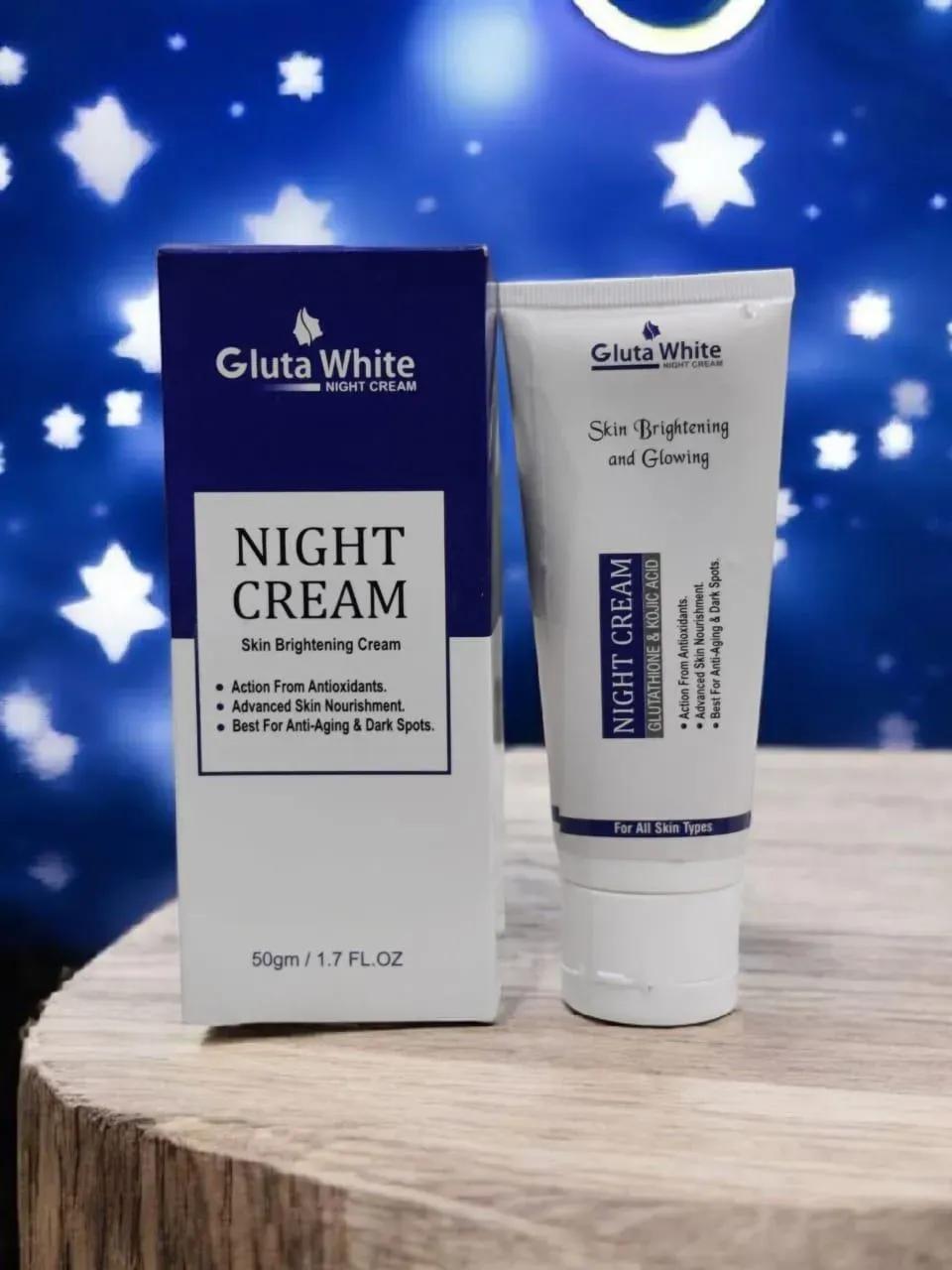 GlutaWhite Night Cream (Tube Form)