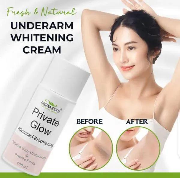 Organa Touch Fresh & Natural Underarm Whitening Cream(100 ml)