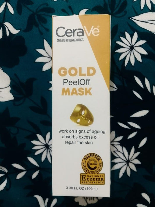 CeraVe Radiant Glow Peel-Off Gold Mask– 100ml