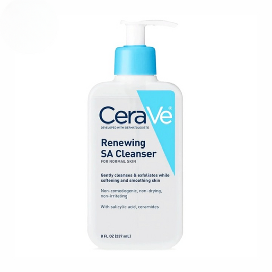 Cerave Renewing Sa Cleanser With Salicylic Acid & Ceramides – (237ml)