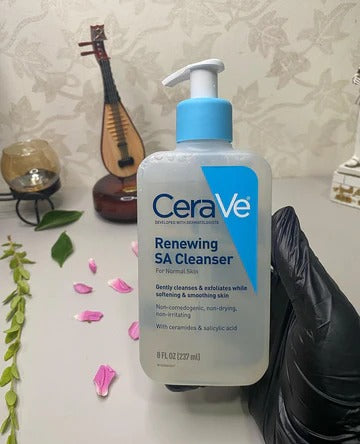 Cerave Renewing Sa Cleanser With Salicylic Acid & Ceramides – (237ml)