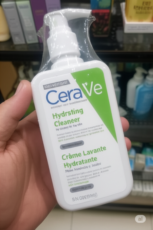 Cerave Renewing Hydrating Cleanser With Salicylic Acid & Ceramides – (237ml)