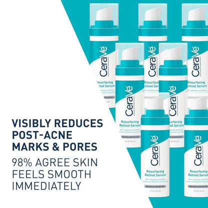 Cerave Resurfacing Retinol Serum For Post Acne Marks - 30 ML