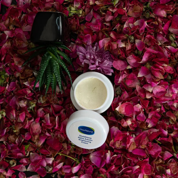 Glow Natural Glutathione And Alpha Arbutin Skin Brightening Cream 50g