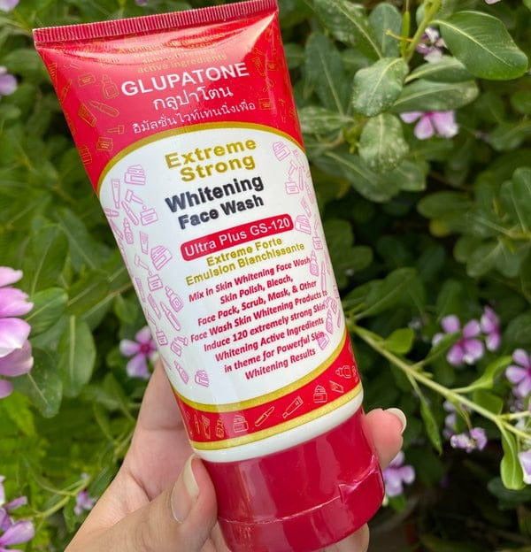 Glupatone deep cleansing face wash removes dirt and oil