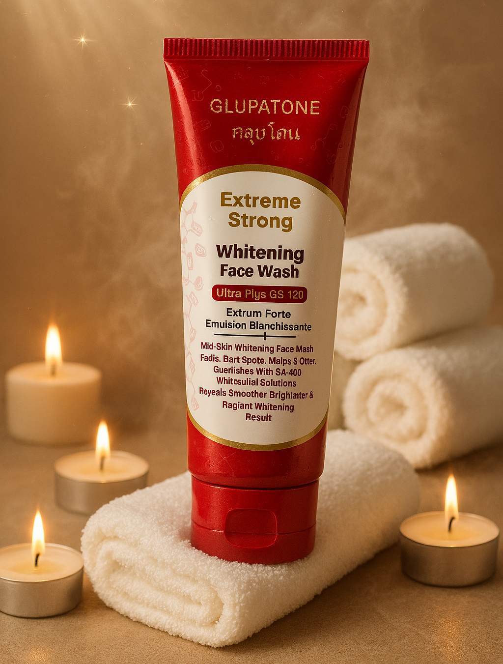 Glupatone Face Wash for whitening and glowing skin