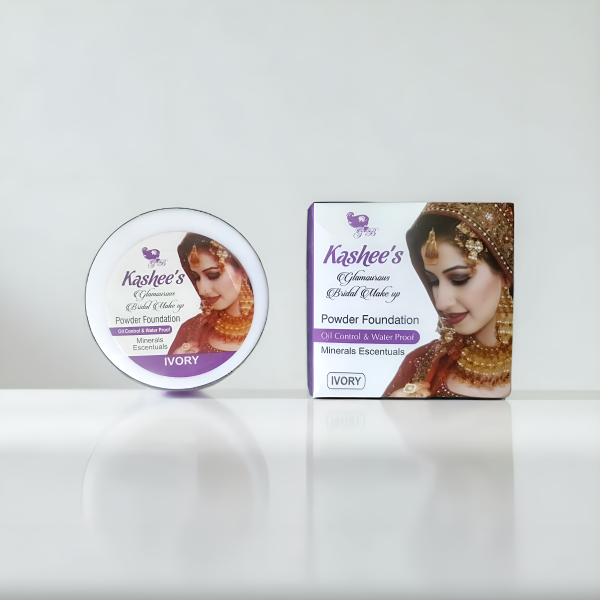 Kashee’s Face Powder Foundation -  Kashee Face powder For Girls – Ivory Shade