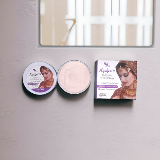 Kashee’s Face Powder Foundation -  Kashee Face powder For Girls – Ivory Shade