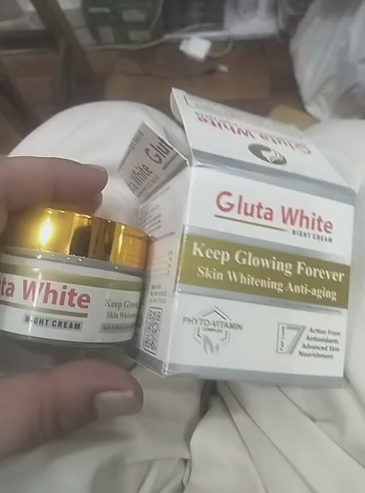 Gluta White Extreme Stronger Light Up And Anti-aging Day & Night Cream | 50gram