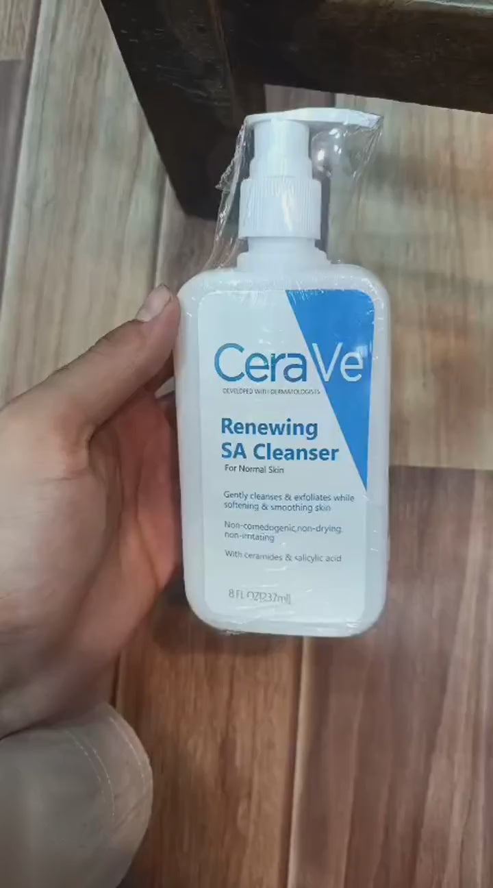 Cerave Renewing Sa Cleanser With Salicylic Acid & Ceramides – (237ml)