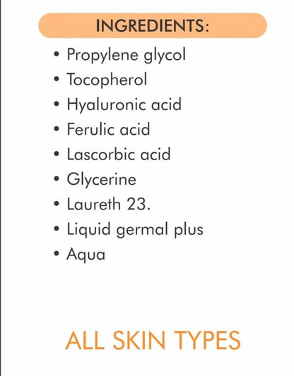 Vitamin C Serum For Face Glowing & Dark Spots | 30 Ml